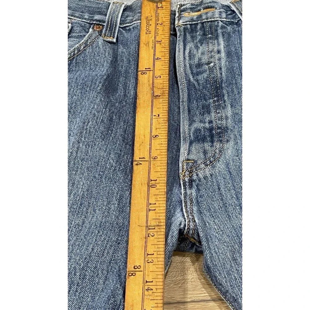 Vtg Levi’s 501 Button Fly Straight Leg Jeans 36x30 Made In Haiti